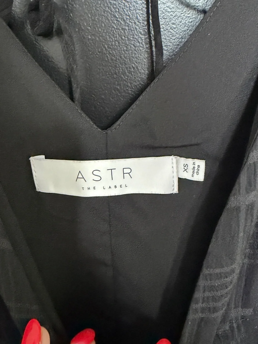 Astr Lizbeth Black Maxi Dress